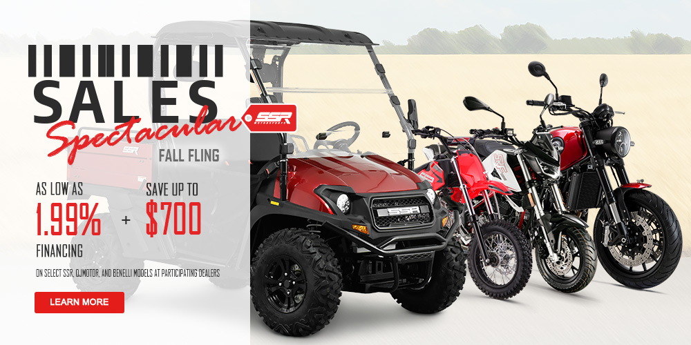 Sales Spectacular - Fall Fling - As Low As 1.99% Financing + Save Up To $700